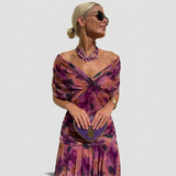 Delphine | Pleated Maxi Dress