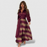 Blanche | Striped Maxi Dress