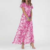 Renée | Robe drapée glamour