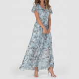 Renée | Robe drapée glamour