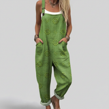 Noémie | Vintage Linen Jumpsuit