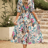 Lorenza – Elegant Spring Midi Dres