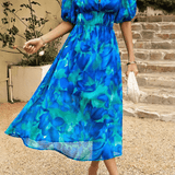 Lorenza – Elegant Spring Midi Dres