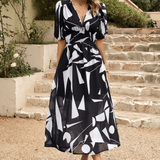 Lorenza – Elegant Spring Midi Dres