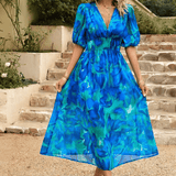 Lorenza – Elegant Spring Midi Dres