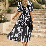 Lorenza – Elegant Spring Midi Dres