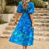 Lorenza – Elegant Spring Midi Dres