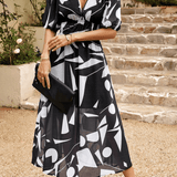 Lorenza – Elegant Spring Midi Dres
