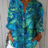 Liz - Peacock Grace Blouse