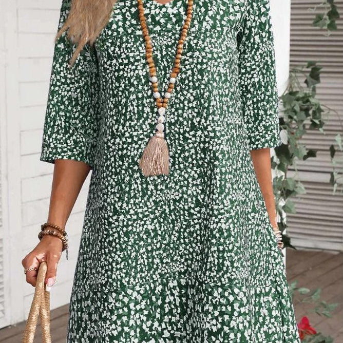 Nadia – Boho Bloom Dress