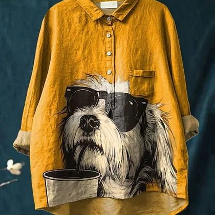 IRIS | Women Dog Art Shirt