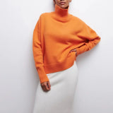 Cittra – Oversized Ribbed Turtleneck Sweater