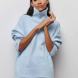 Cittra – Oversized Ribbed Turtleneck Sweater