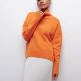Cittra – Oversized Ribbed Turtleneck Sweater
