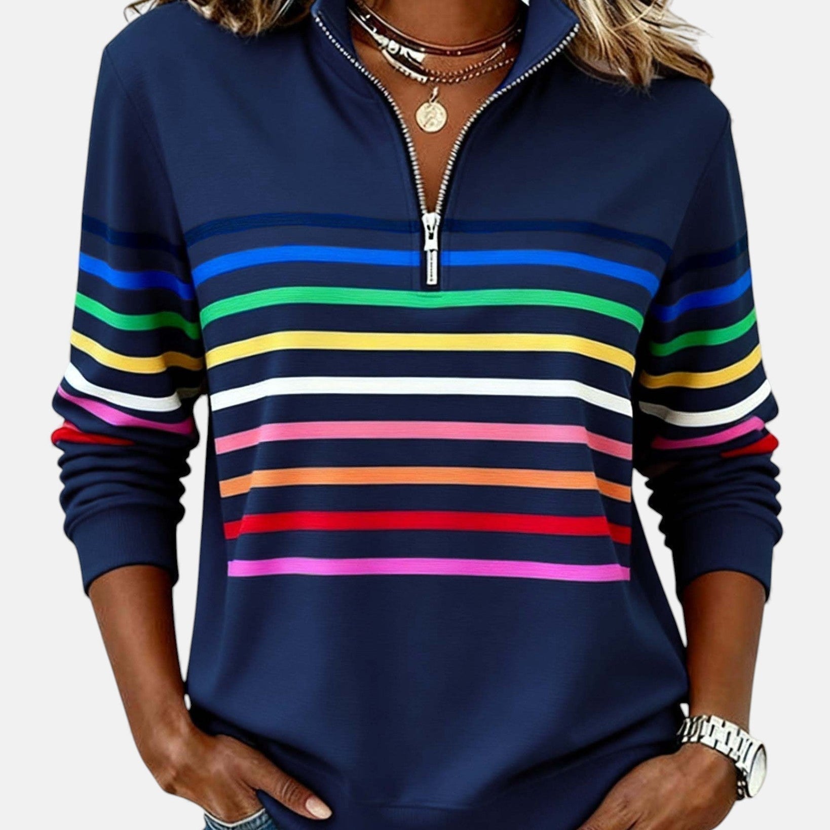 Wren | Classic Cotton Zip Sweatshirt for Everyday Comfort