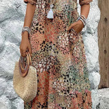 Rose - Vibrant Mid Length Dress