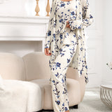 Kathy | Women Vintage Floral Pajama Set