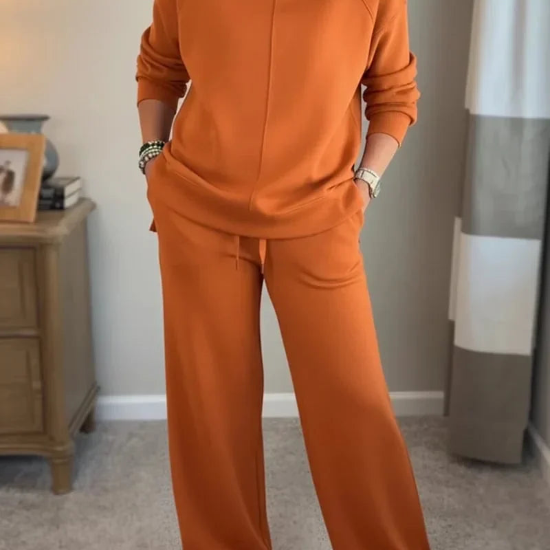 Farah™ Comfortable Set | Coordinated Top and Pants