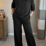 Colleen | Women Casual Turtle-neck 2 Piece