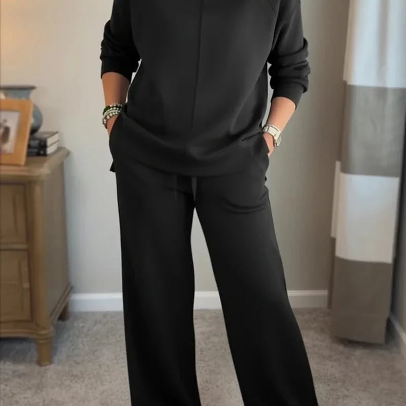 Farah™ Comfortable Set | Coordinated Top and Pants