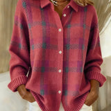 Brinovelle - Chic and Cozy Checkered Vest