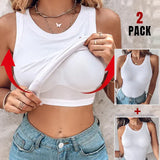 DASHA™ | Comfort Built-In Bra Tank Top (Pack of 2)