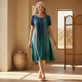 Charlie - Casual Boho Gradient Dress