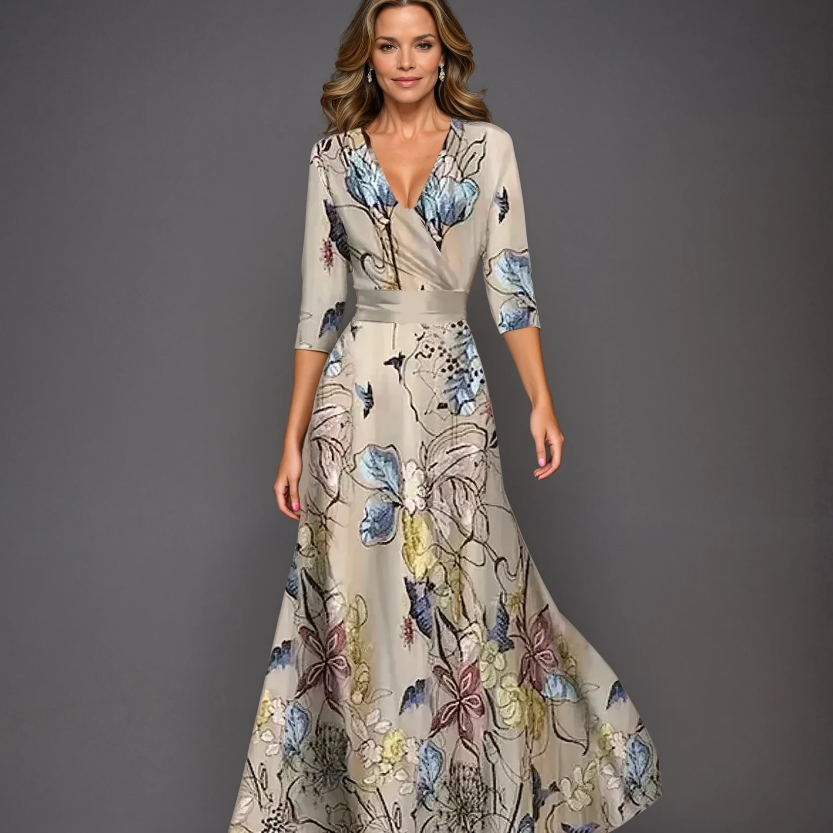 Dominique | Floral Chic Allure