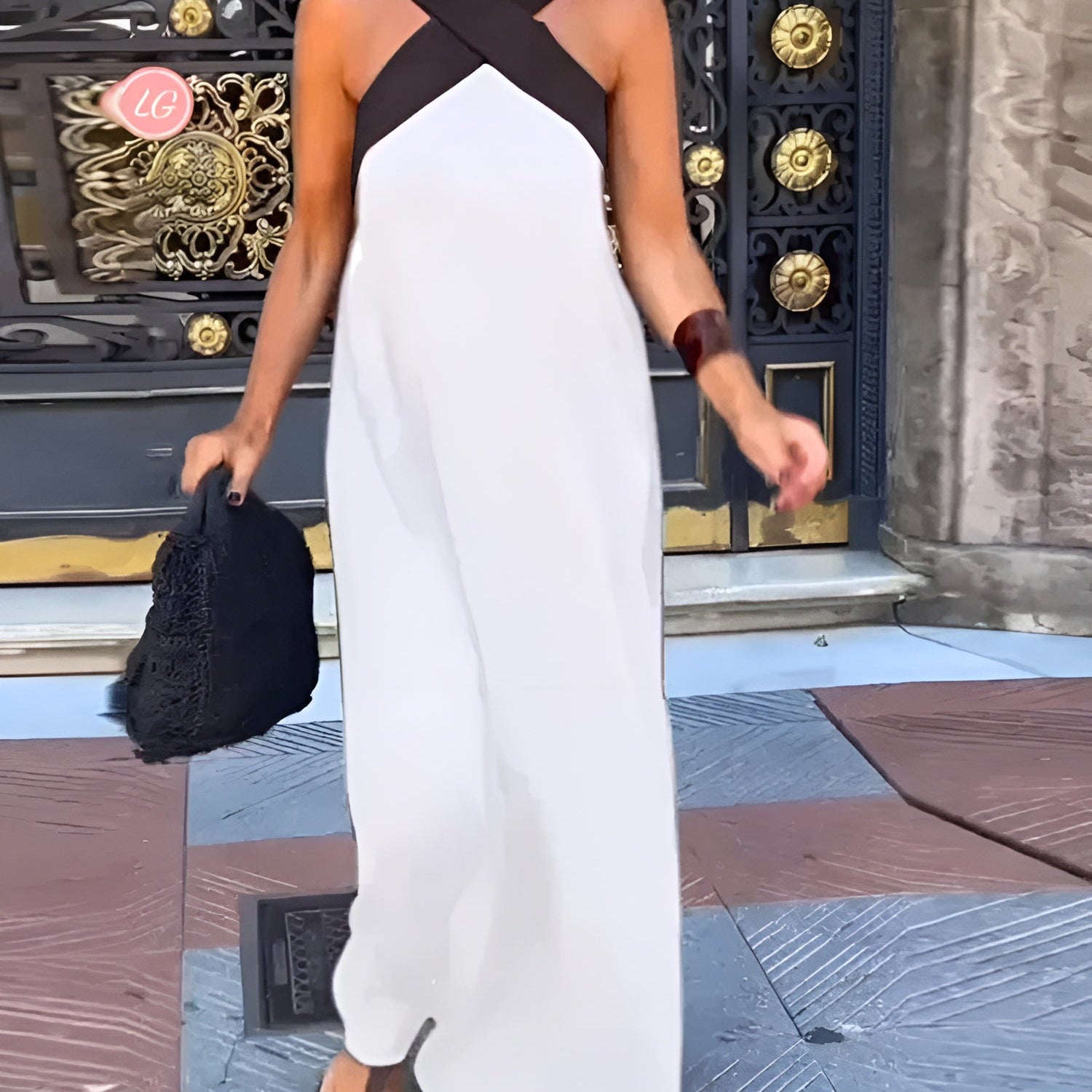 Keira - Breathable Comfortable Crossed Maxi Dress