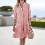 Wolena - Breezy Striped Dress