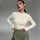 ROSE™ | Women Basic Long Sleeve Top