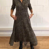 Emmy - Relaxed Button Down Maxi Dress