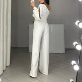 Ally™ One-Shoulder Flared Short Romper | Stylish Summer Romper