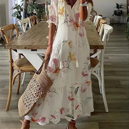 Fallon - Boho Tummy Coverage Dress