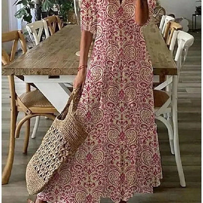 Fallon - Boho Tummy Coverage Dress