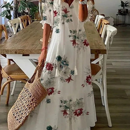 Fallon - Boho Tummy Coverage Dress