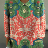 Clara Regal Lotus Blouse